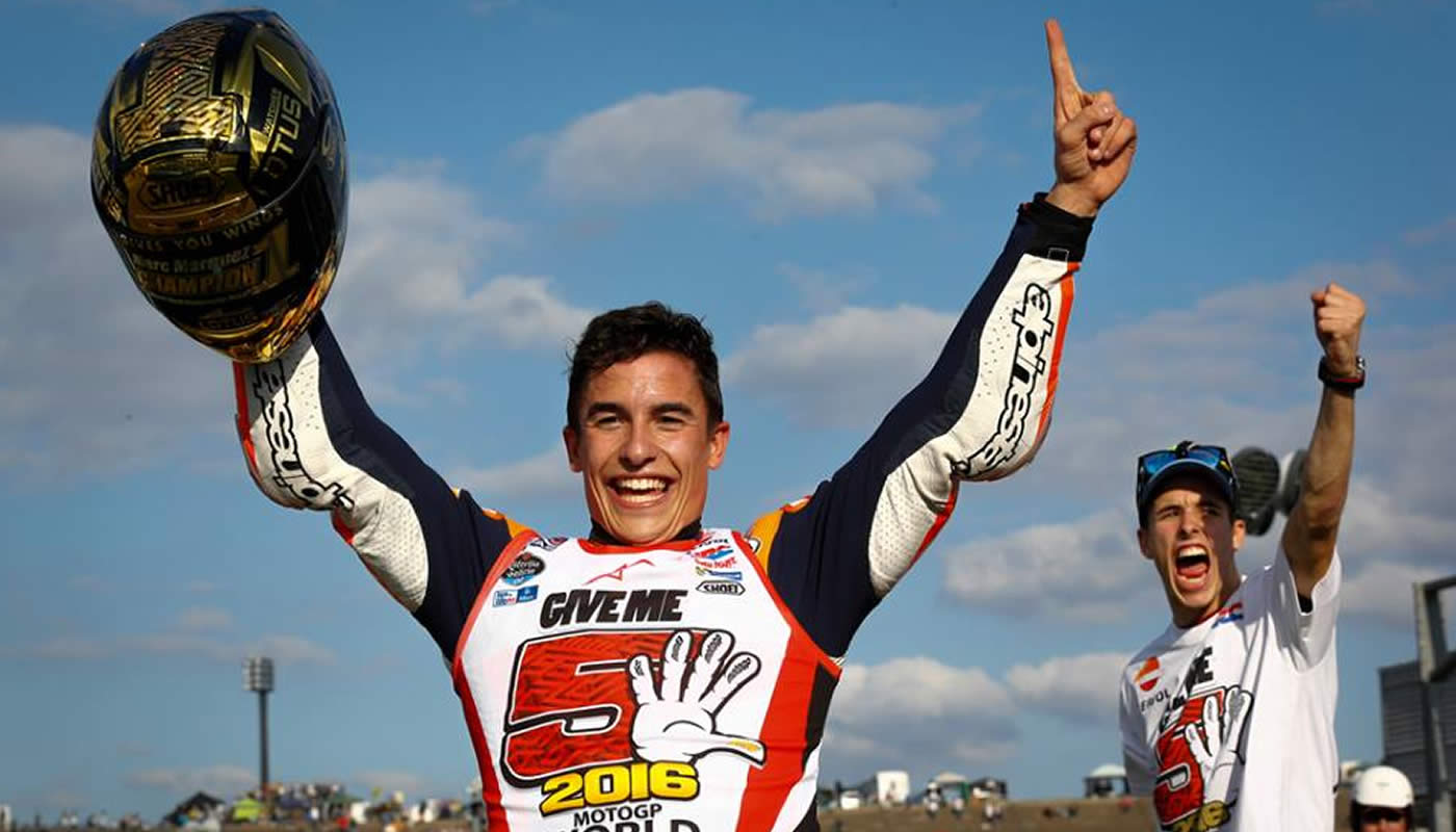 Marc Márquez se consagra campeón mundial